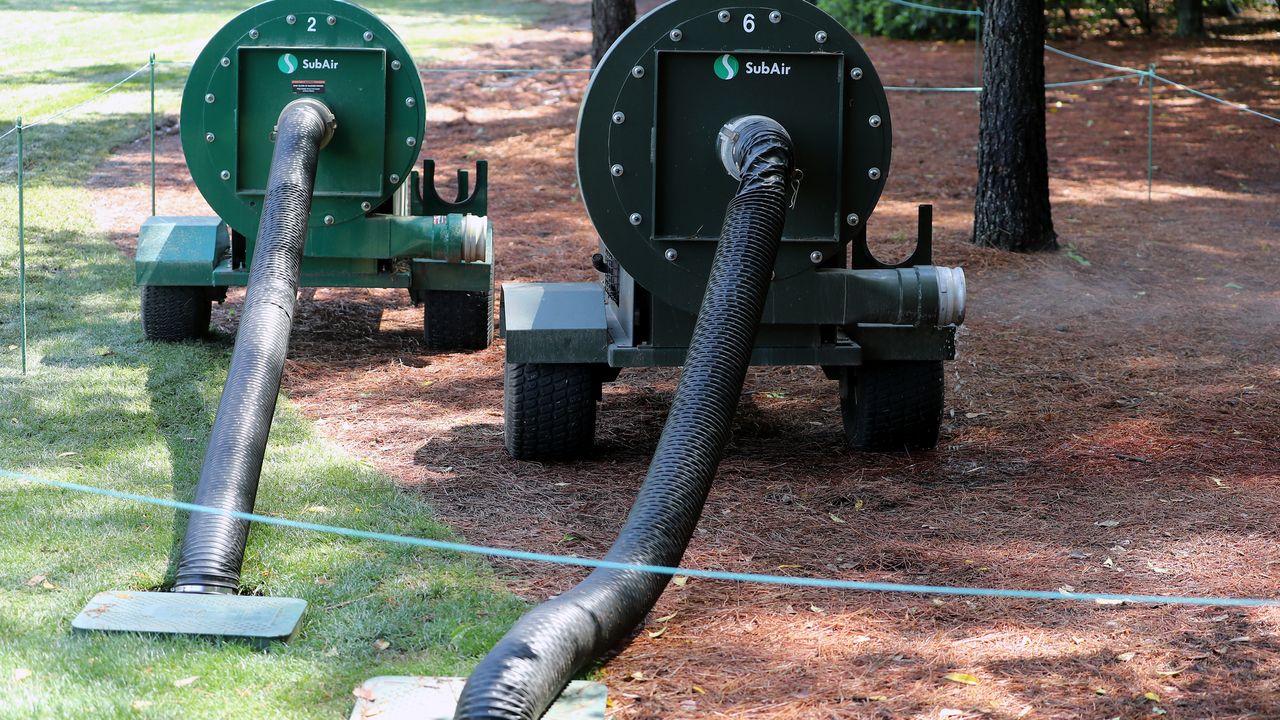 The SubAir system seen at The Masters