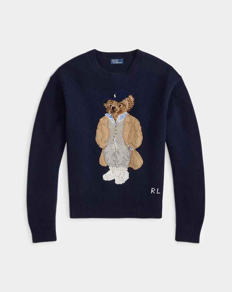 Polo Bear Wool Cashmere Blend Jumper