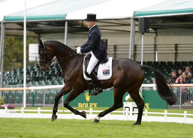 Andrew Hoy and Rutherglen at Burghley 2015. Picture by Peter Nixon