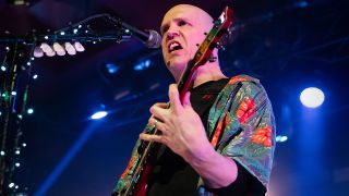 BERLIN, GERMANY - NOVEMBER 27: Devin Townsend performs live on stage during a concert at Astra on November 27, 2019 in Berlin, Germany. (Photo by Andrea Friedrich/Redferns)