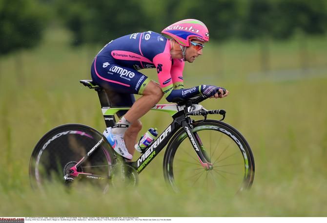 Diego Ulissi (Lampre-Merida) came close to the stage win