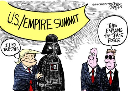 Trump Darth Vader Space Force Star Wars