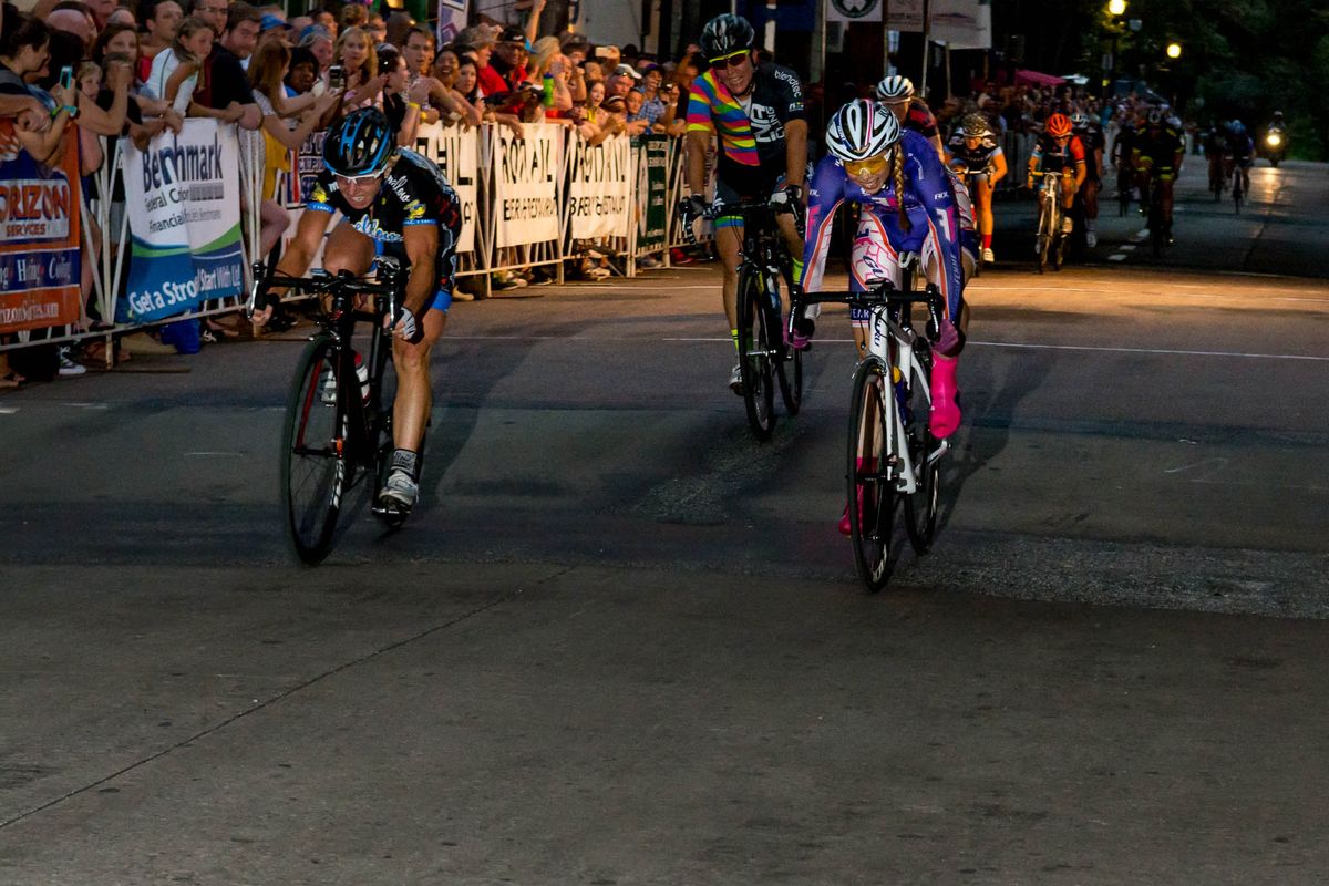 Laura Van Gilder pips Amy Cutler at the line