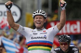 Thor Hushovd wins, Tour de France 2011, stage 16