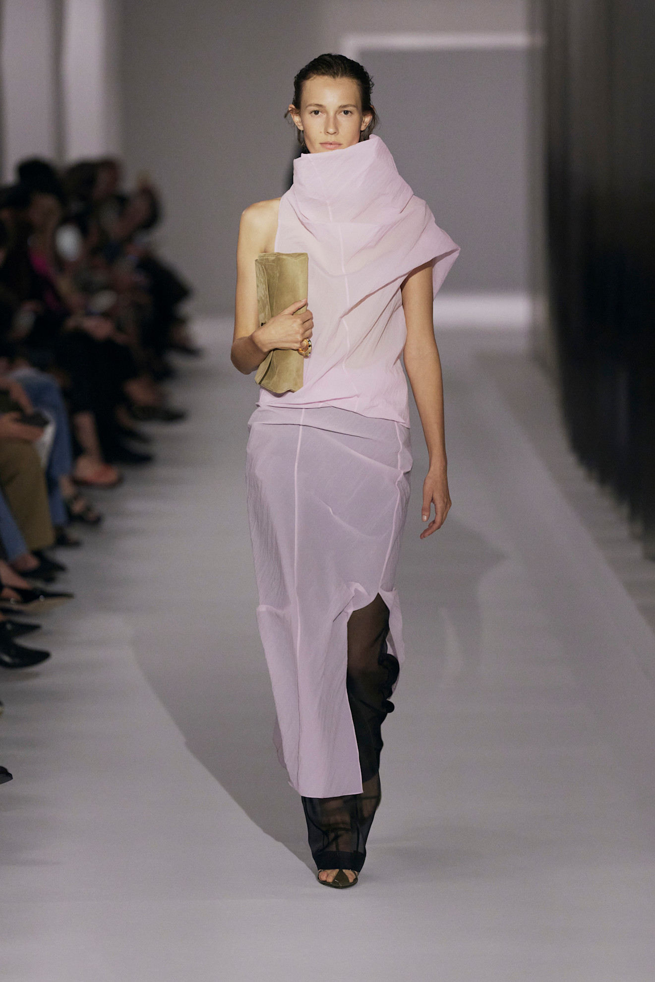 An image of one of the best clutch bags from Khaite