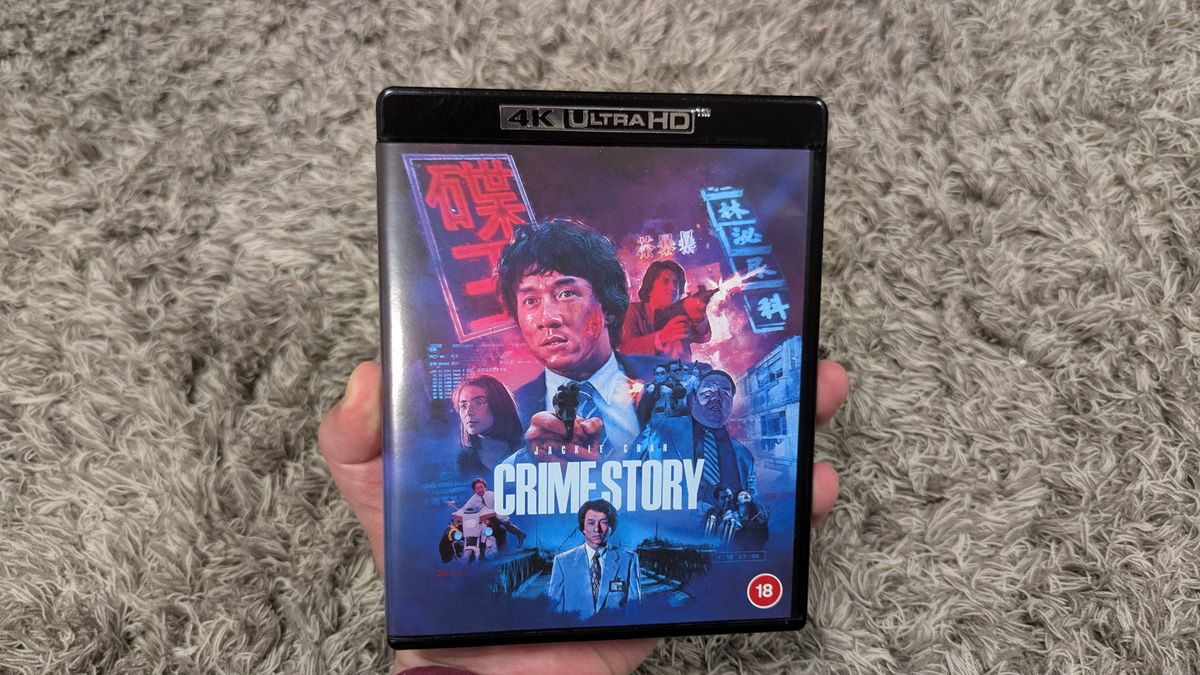 Crime Story 4K Blu-ray case