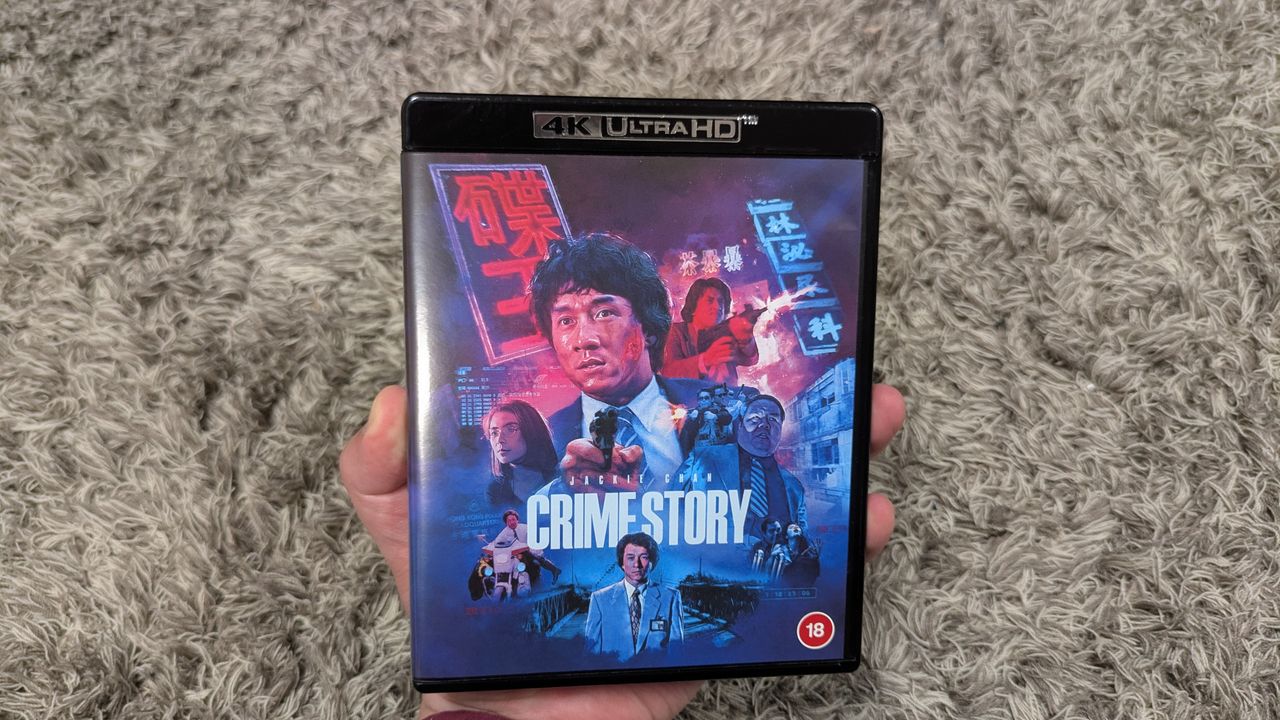 Crime Story 4K Blu-ray case