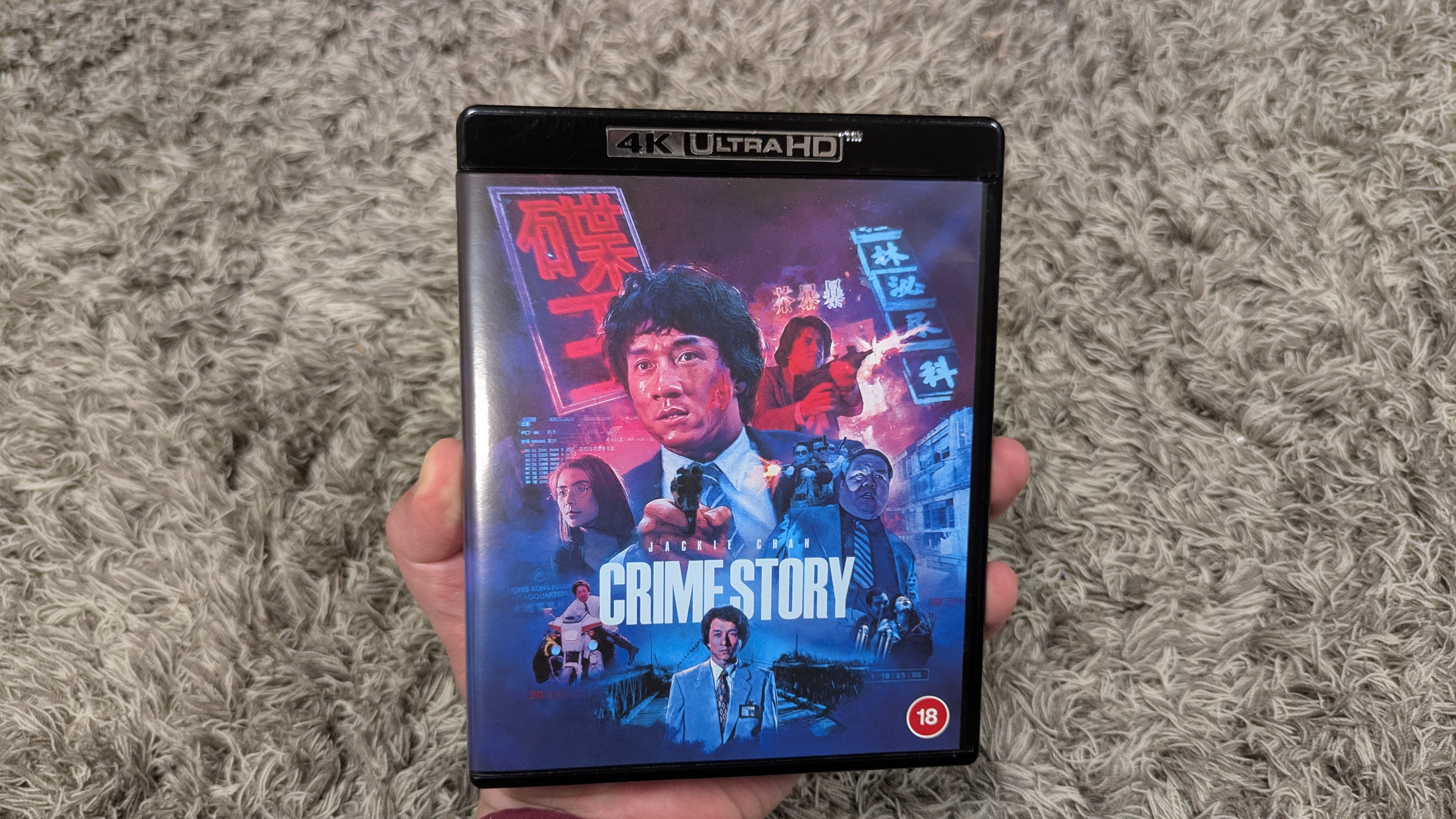 Crime Story 4K Blu-ray case 