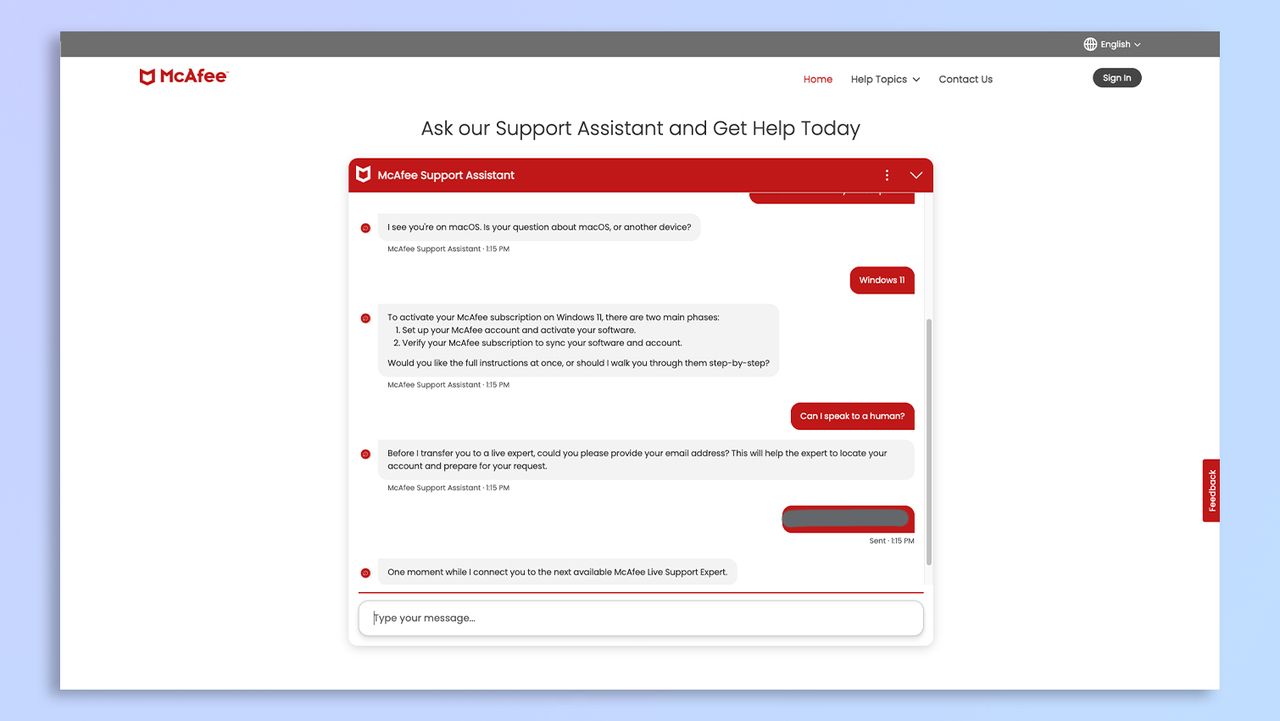 McAfee+ Premium screenshots on PC