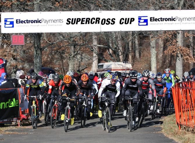 The elite men's field faced very brisk temperatures at Sunday's Supercross Cup race in NY with temperatures in the low 20s F.
