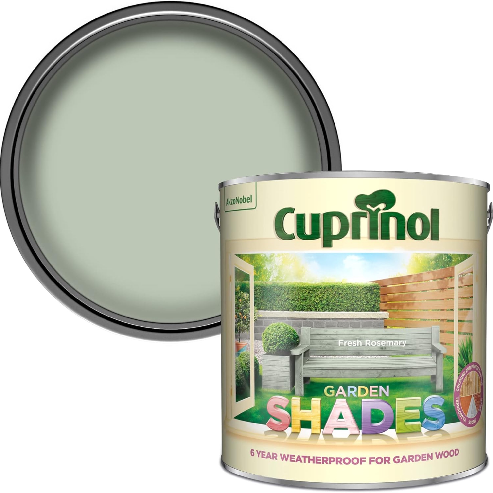 Cuprinol, Garden Shades Fresh Rosemary, 2.5 litres