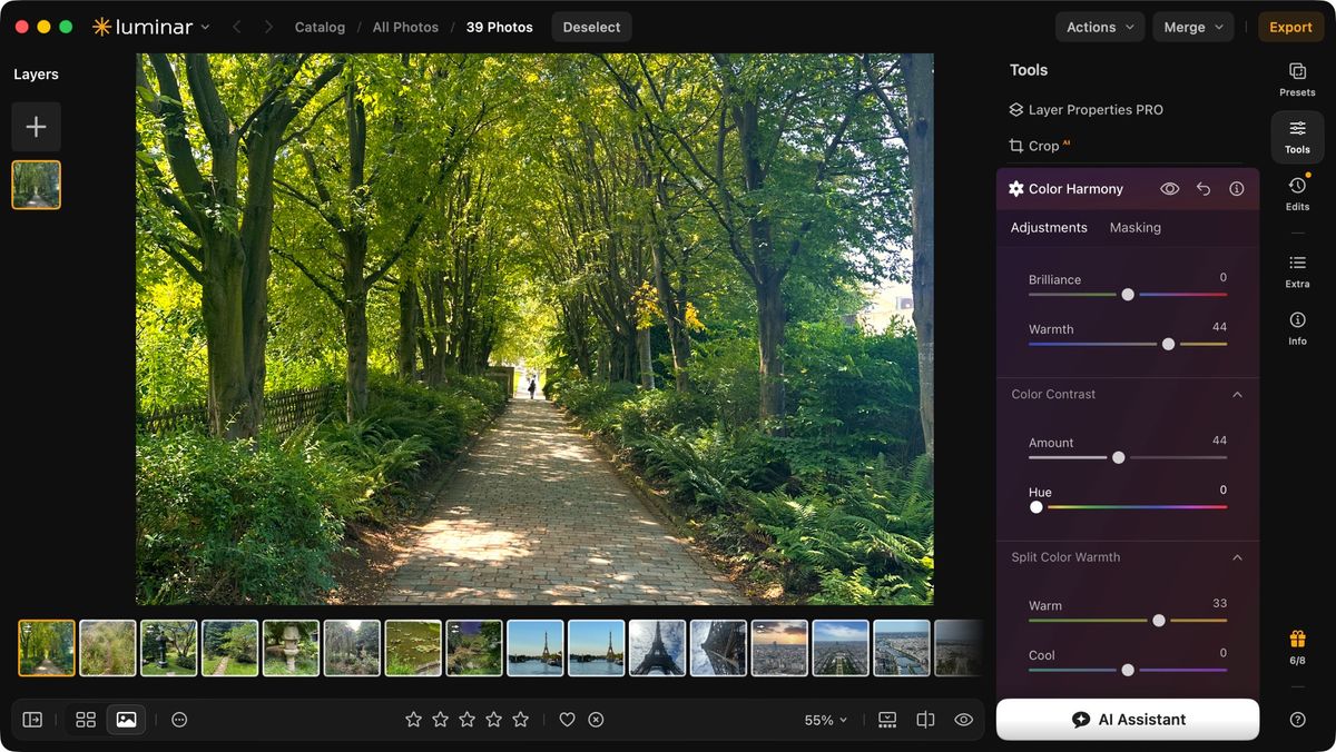 Testing out Skylum Luminar Neo on a MacBook