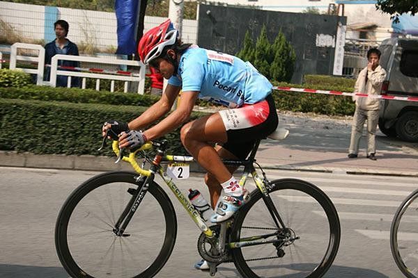 Wong finished 19th in the Tour of South China Sea