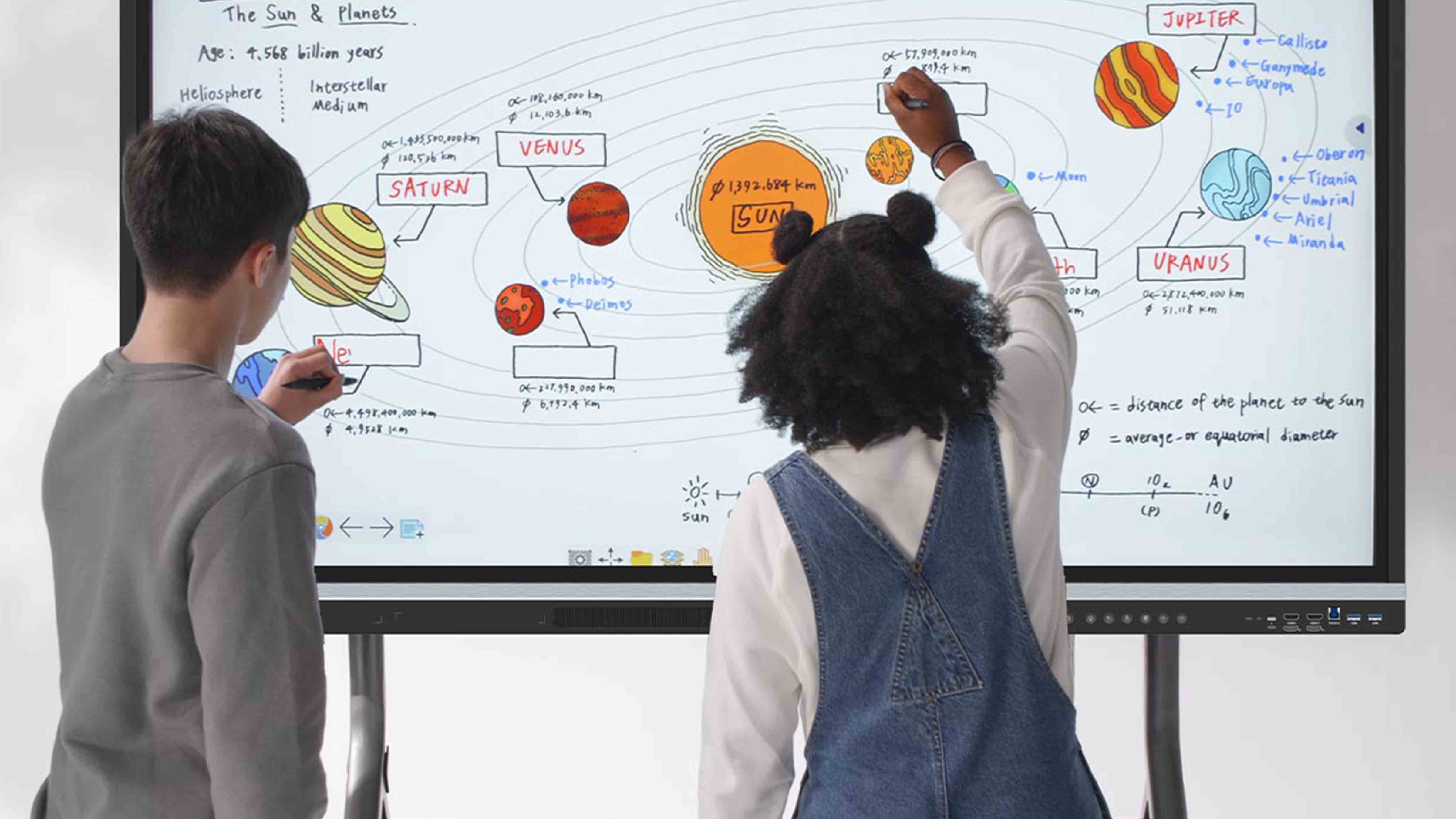 ViewSonic Smartboard in Use