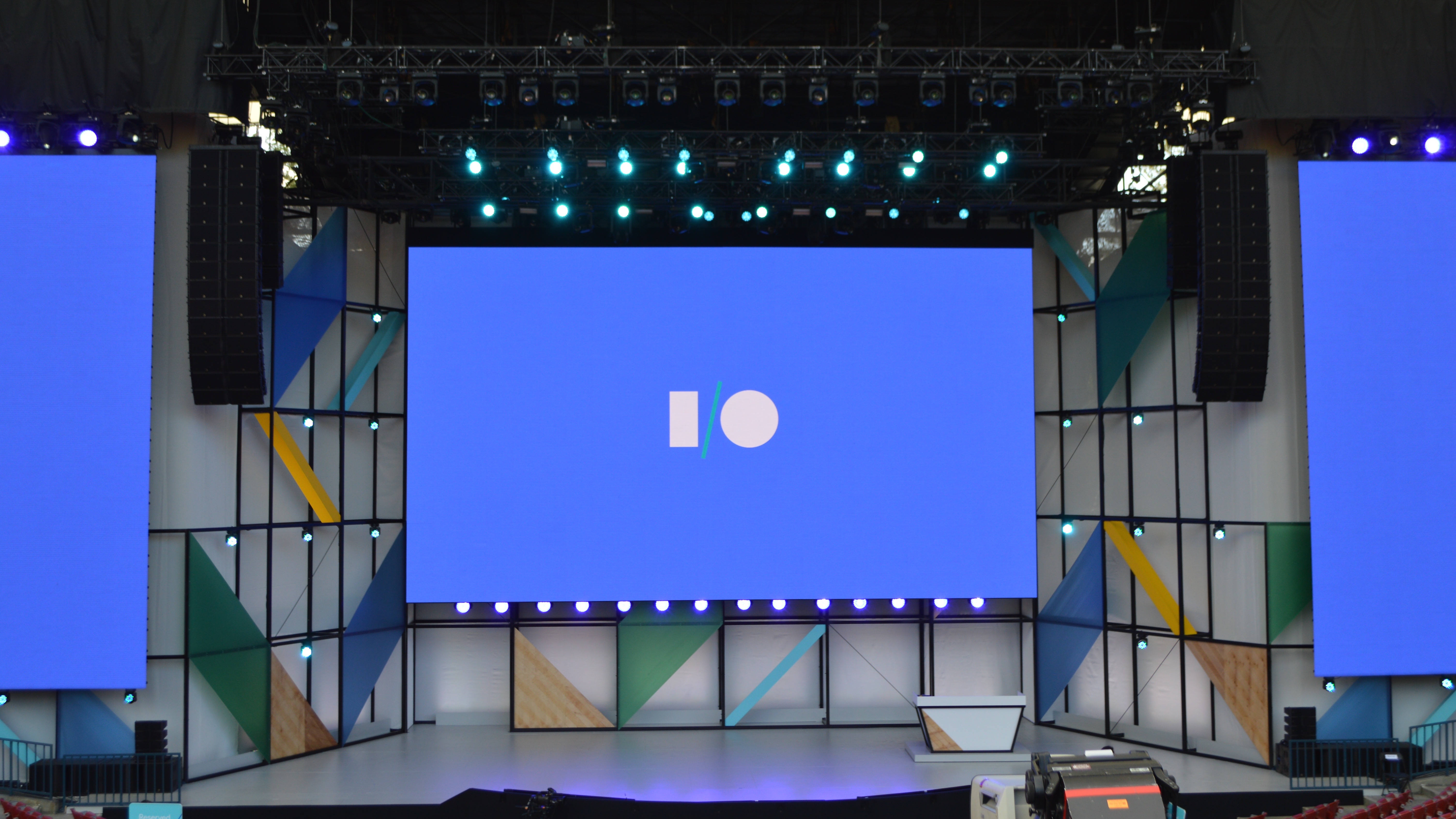 Google IO stage