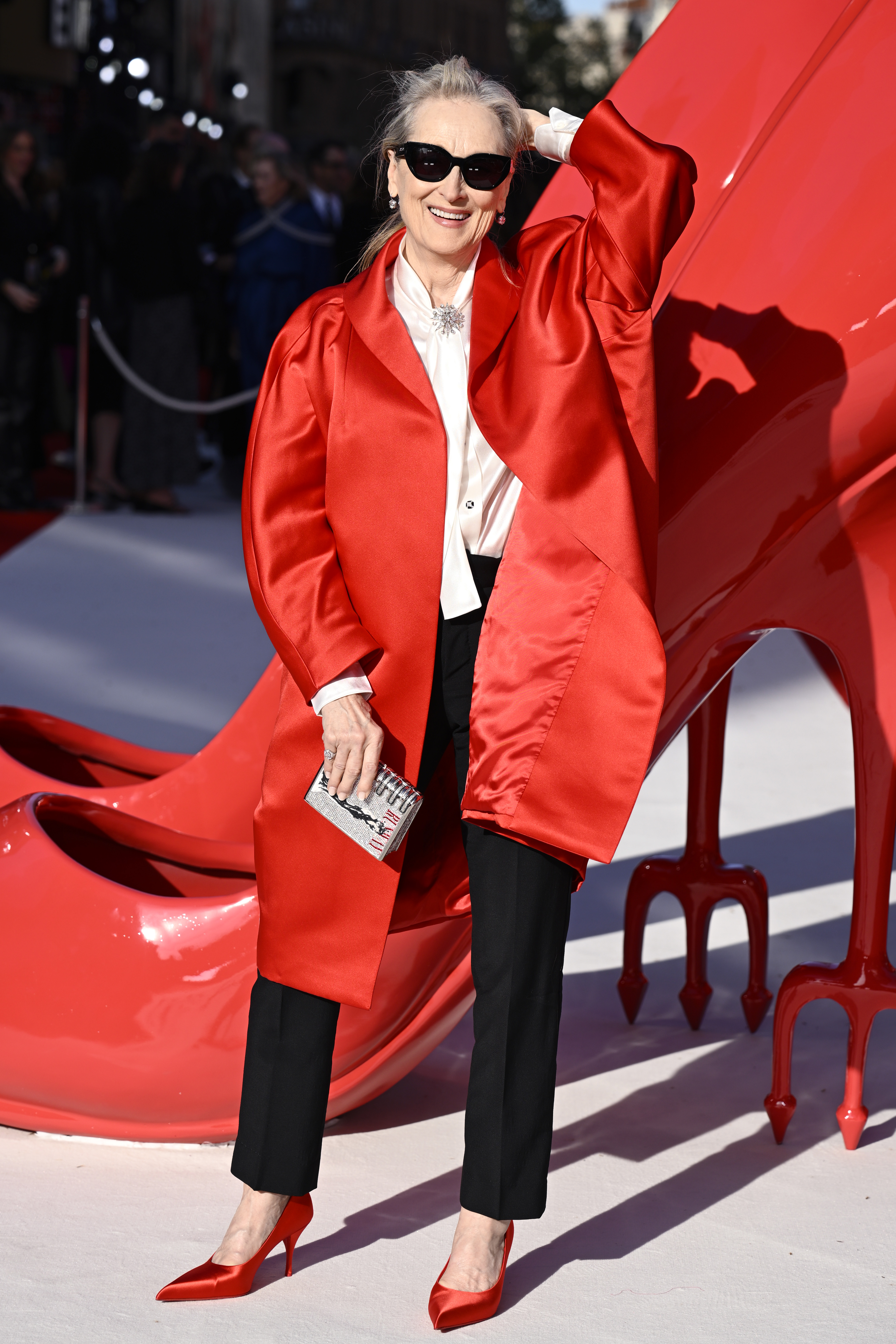 Meryl Streep attended the Devil Wears Prada 2 premiere in London