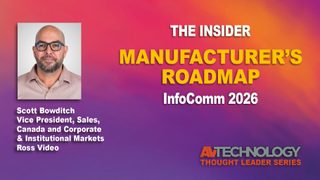 Scott Bowditch, Vice President, Sales &ndash; Canada and Corporate & Institutional Markets, Ross Video