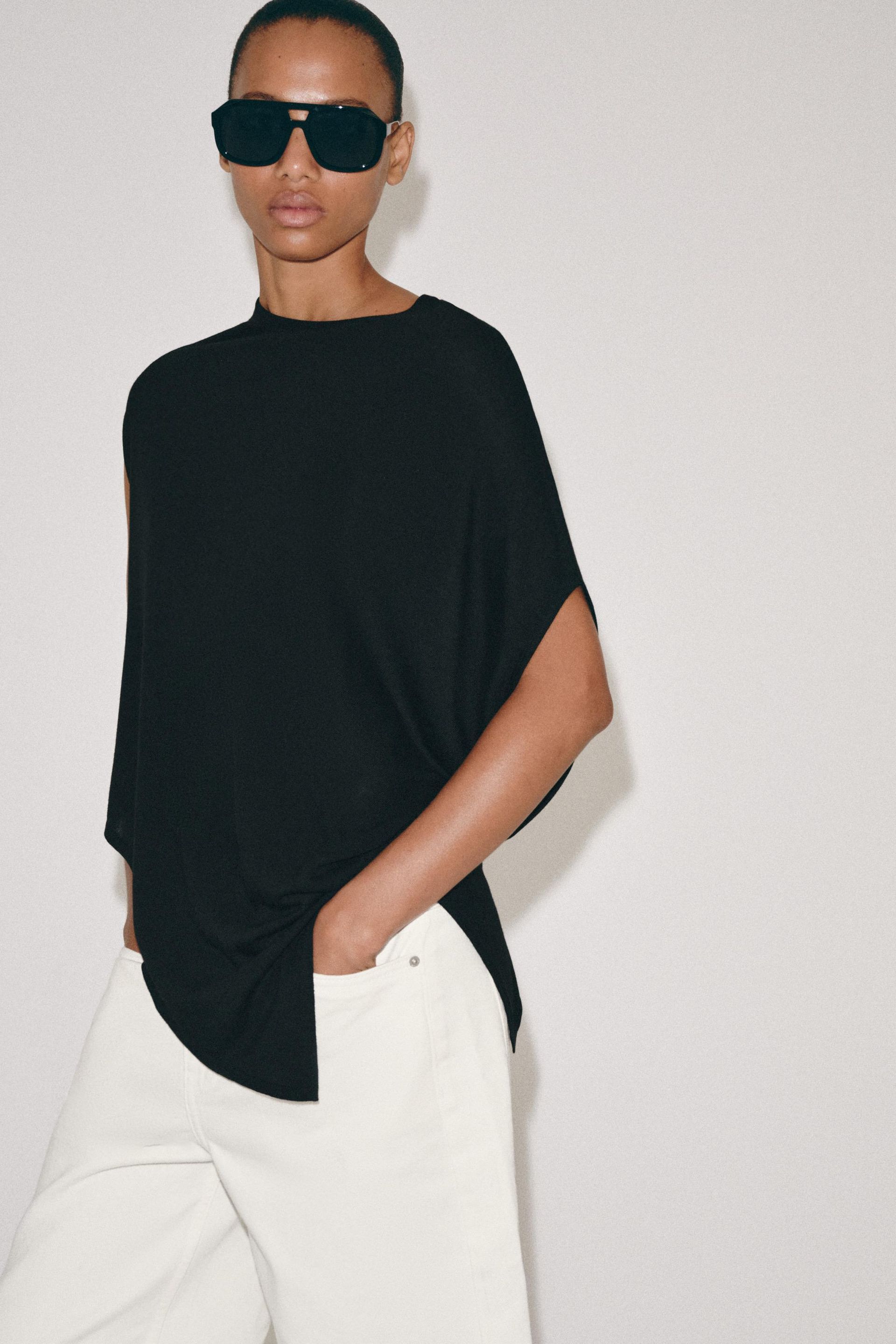 Asymmetric Knit Top