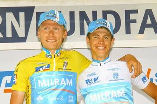 Christian Knees (l) and Niki Terpstra are the future of Milram.