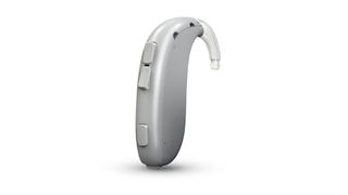 Best hearing aids: Oticon Xceed Hearing Aid in silver