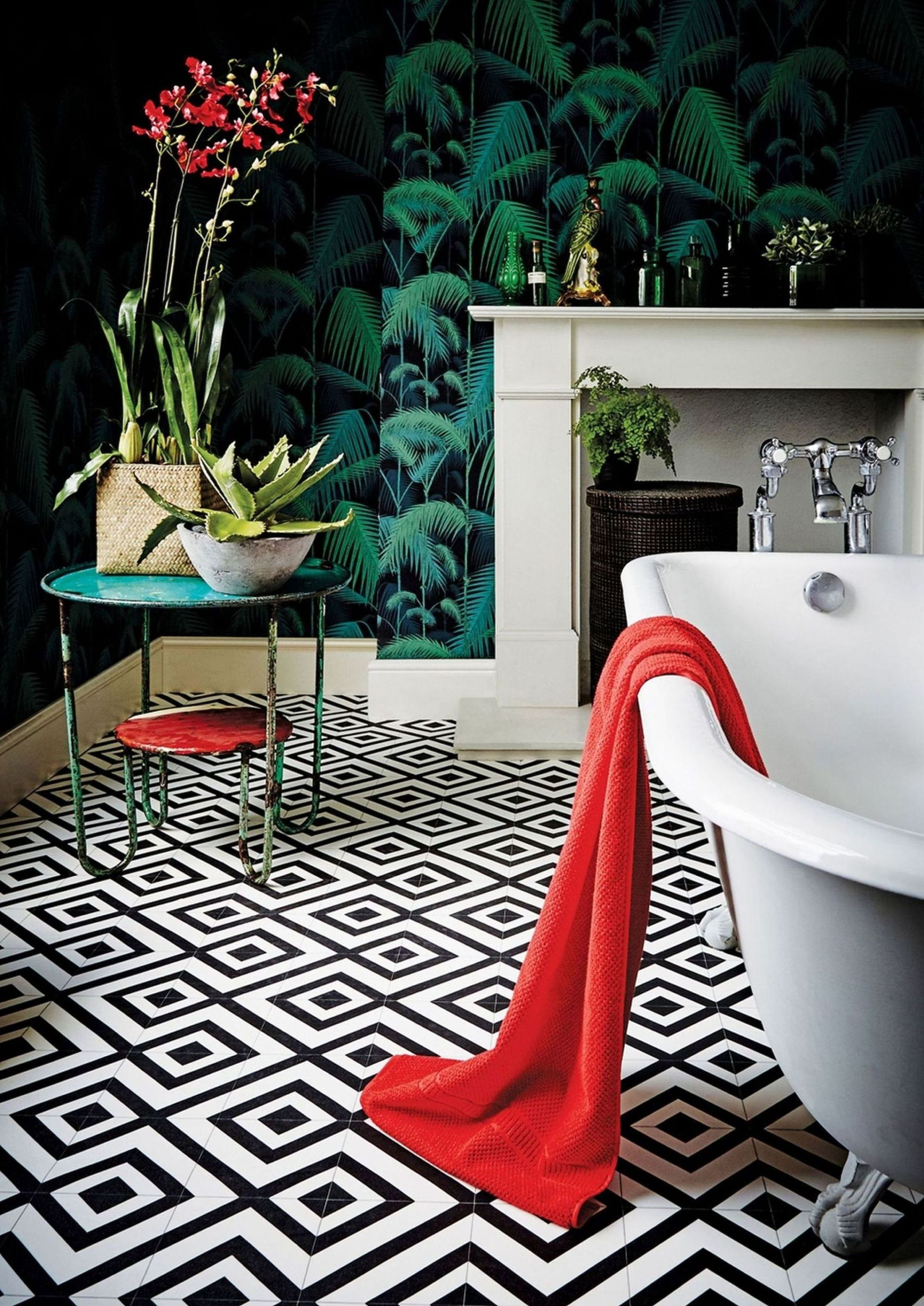 Featured image of post Beige Bathroom Tiles Seamless - A shower dam divides the shower from the bathroom flooring to keep water contained and allows for two different flooring materials, but removing it and using the same tile by the vanity and in the shower gives a sleek look, she notes.