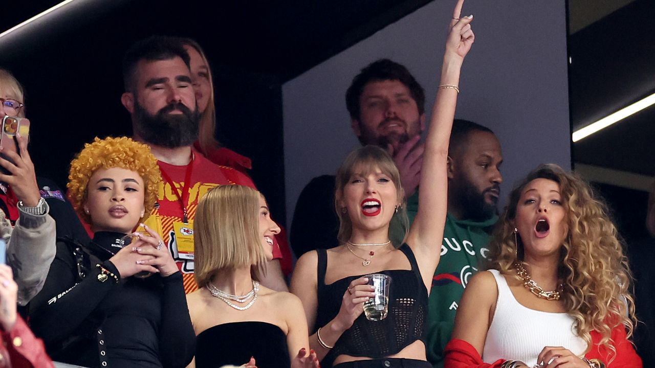 Taylor Swift at the Super Bowl 