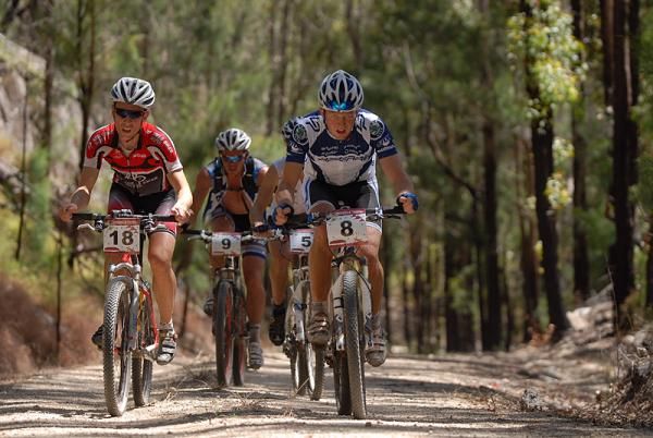 A pack of racers
