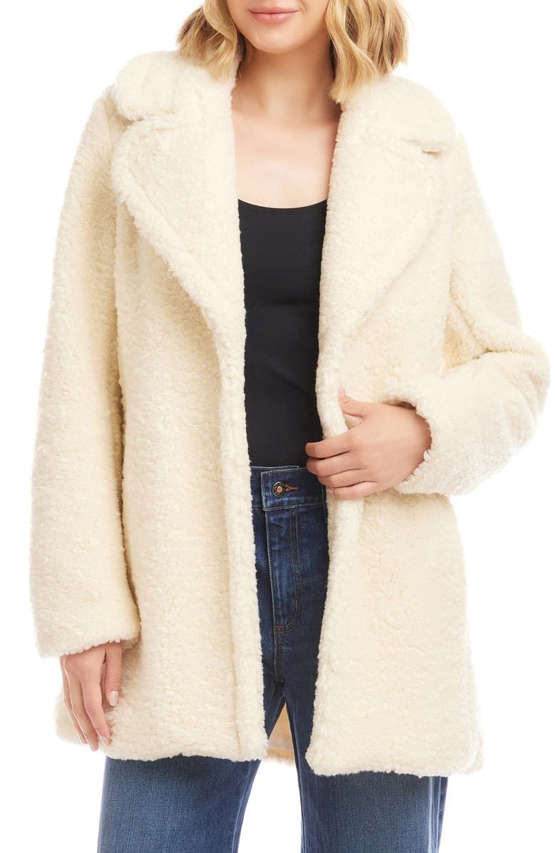 Faux Shearling Coat