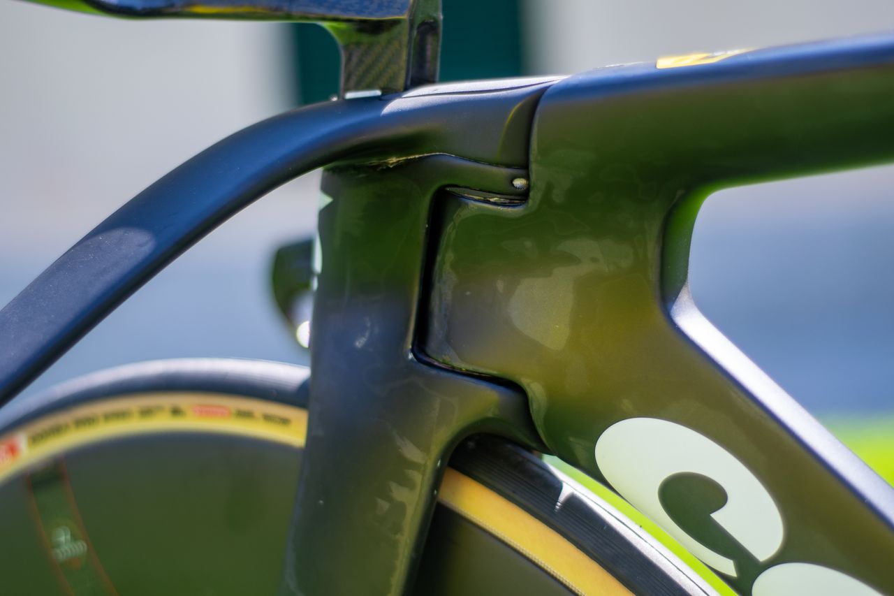 Jonas Vingegaard's Tour de France Cervelo P5 time trial bike