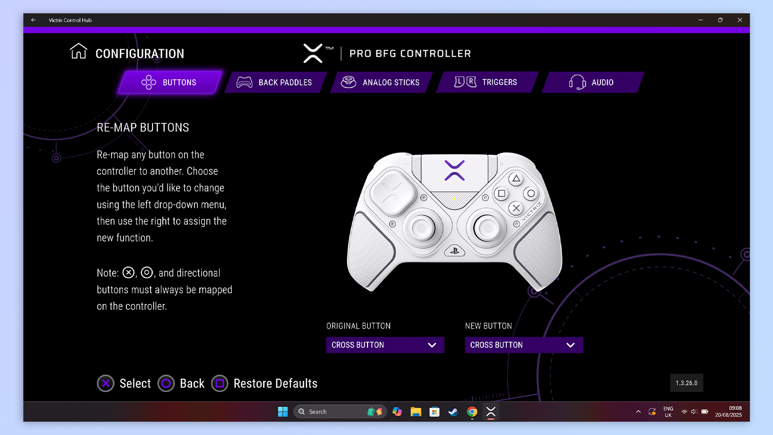 Turtle Beach Victrix Hub app