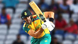 Aiden Markram batting for South Africa