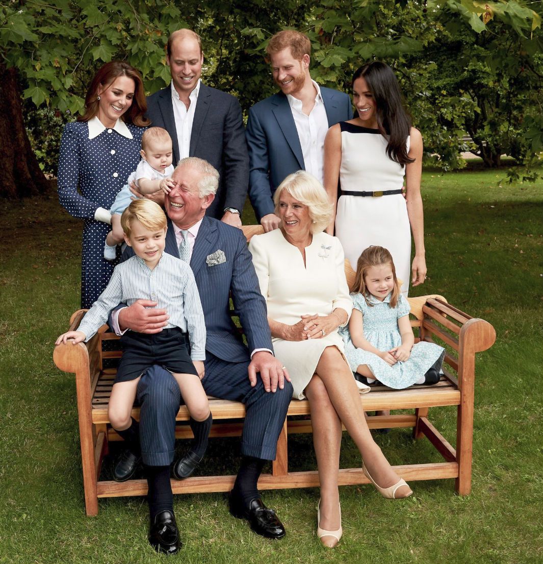 Prince Louis and royal family