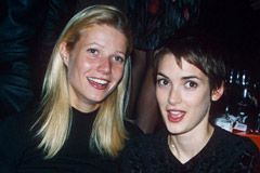 Gwynneth Paltrow and Winona Ryder, celebrity gossip, marie claire