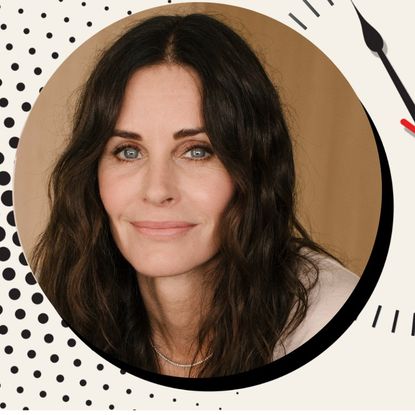 courteney cox beauty routine