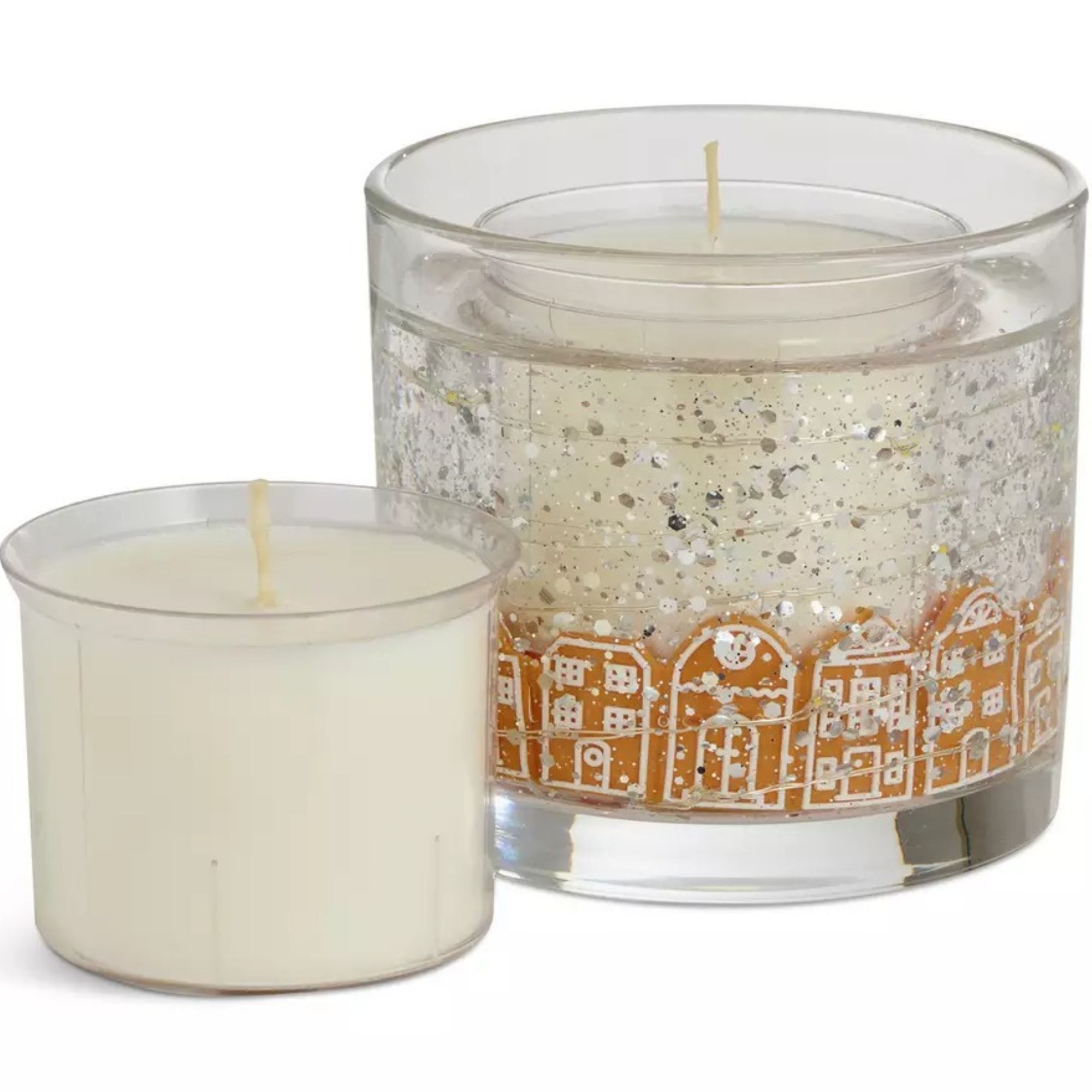 gingerbread light-up candle 