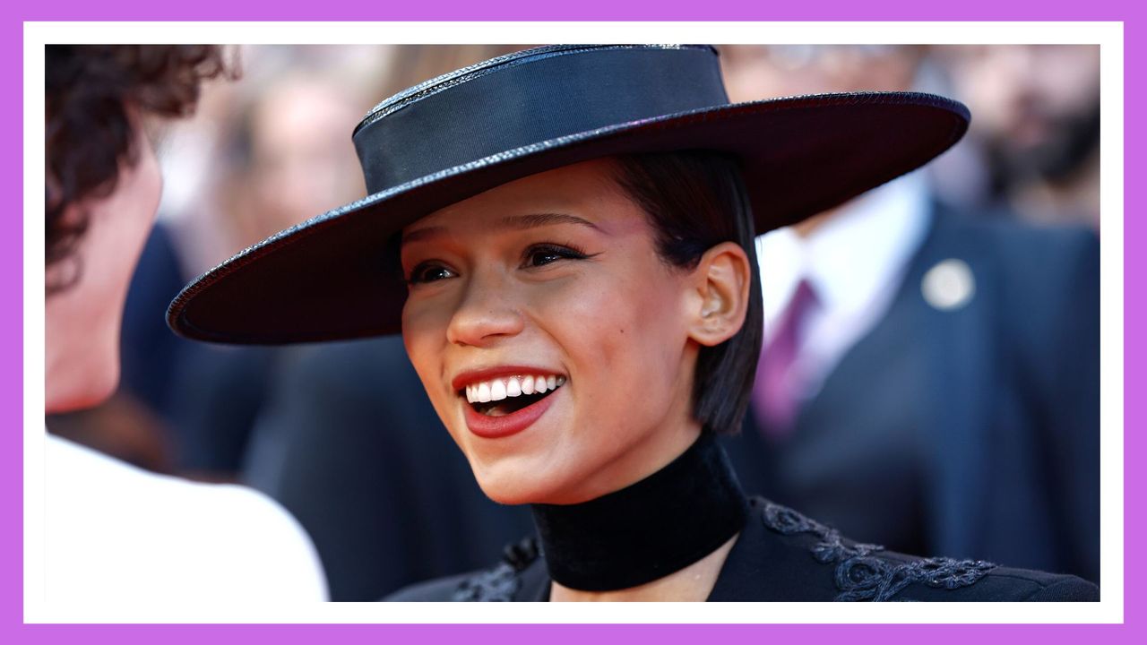 Taylor Russell attends the &quot;Bones &amp; All&quot; premiere during the 66th BFI London Film Festival at The Royal Festival Hall on October 08, 2022 in London, England