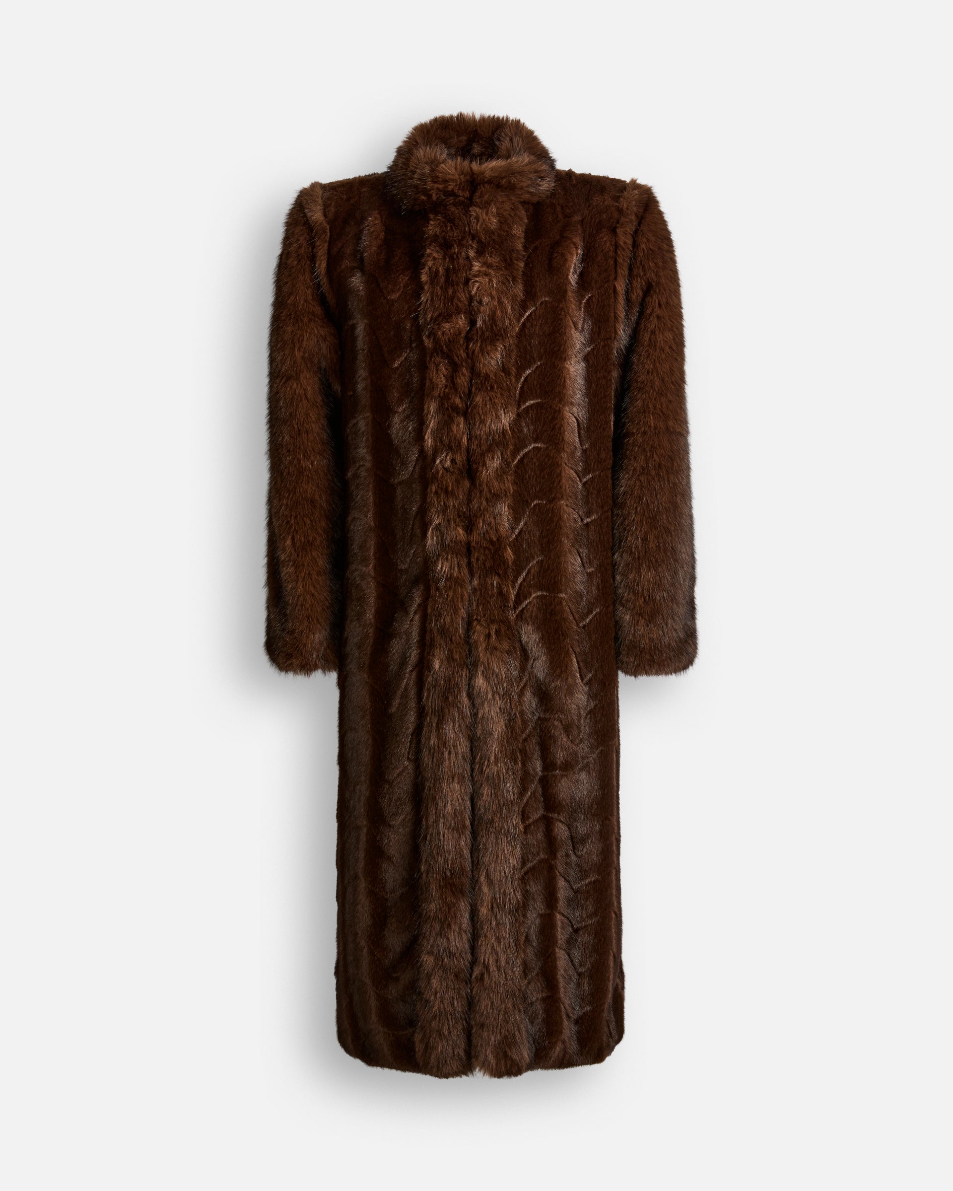 Betty Fur Coat - Xxs / Pine Cone