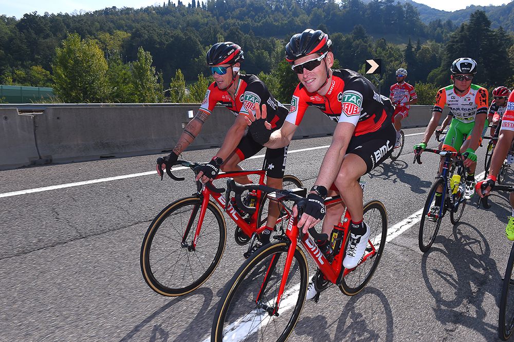 Nicolas Roche and Ben Hermans (BMC Racing)
