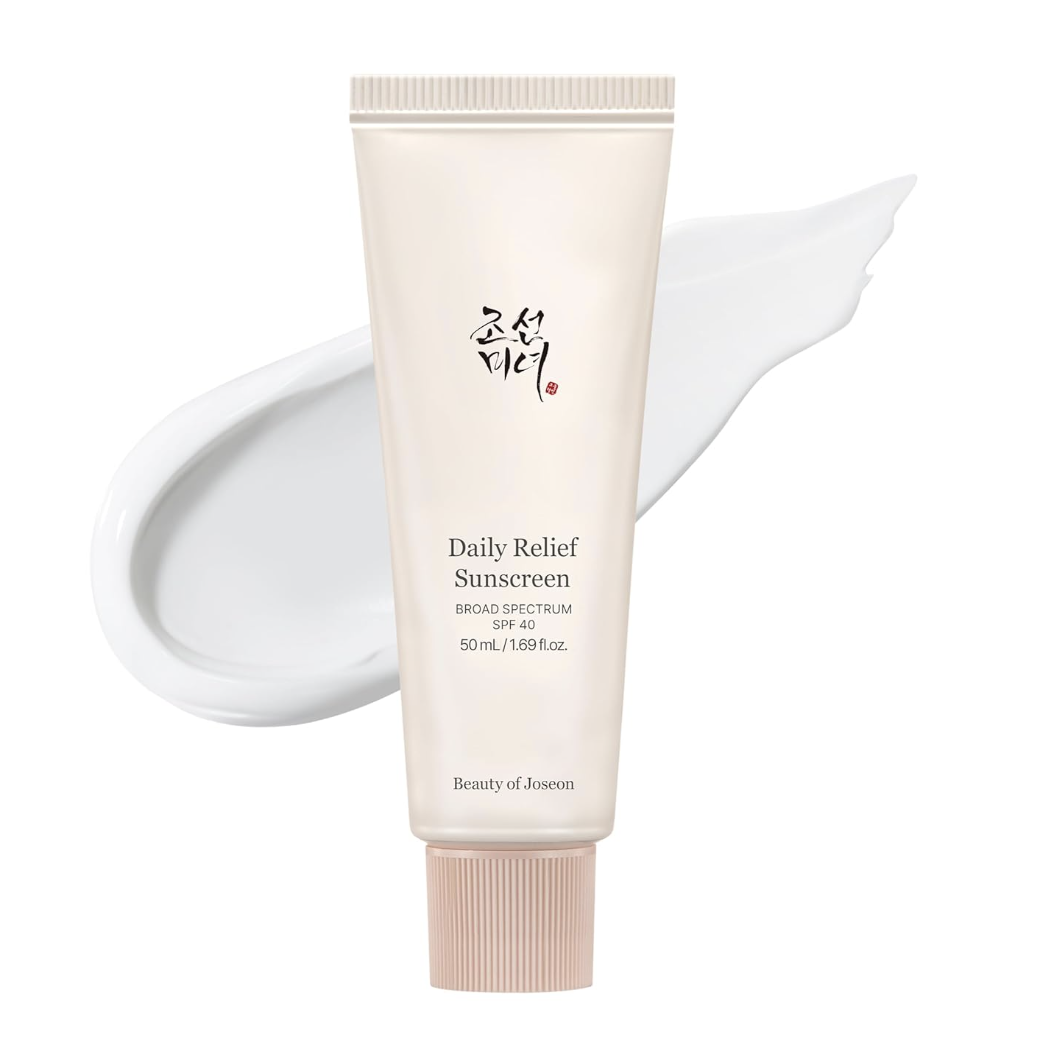 Beauty of Joseon Daily Relief Sunscreen for Face Sun Moisturizing With Broad Spectrum Spf 40 Korean Sunscreen Skincare 50ml, 1.69 Fl.oz