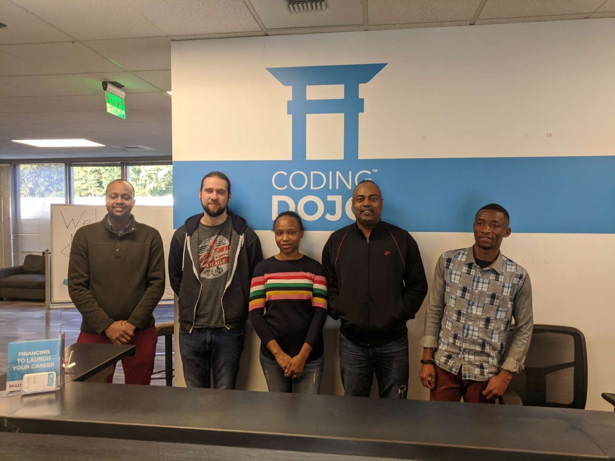 Coding Dojo students