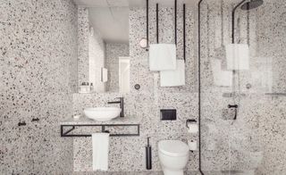 Blique by Nobis bathroom, Stockholm, Sweden