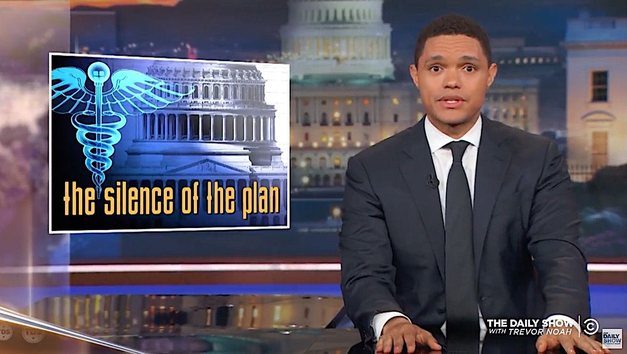 Trevor Noah wants to see the Senate GOP health-care bill