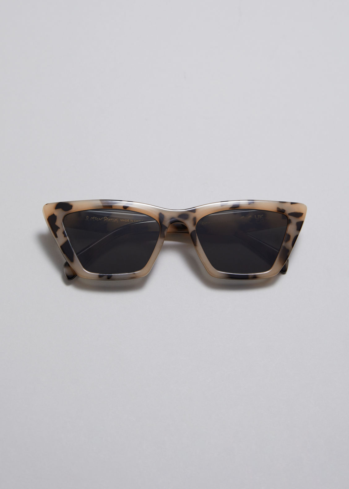 Angular Cat Eye Sunglasses