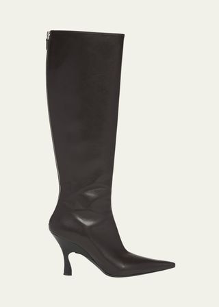 Elsa Vegan Leather Knee Boots