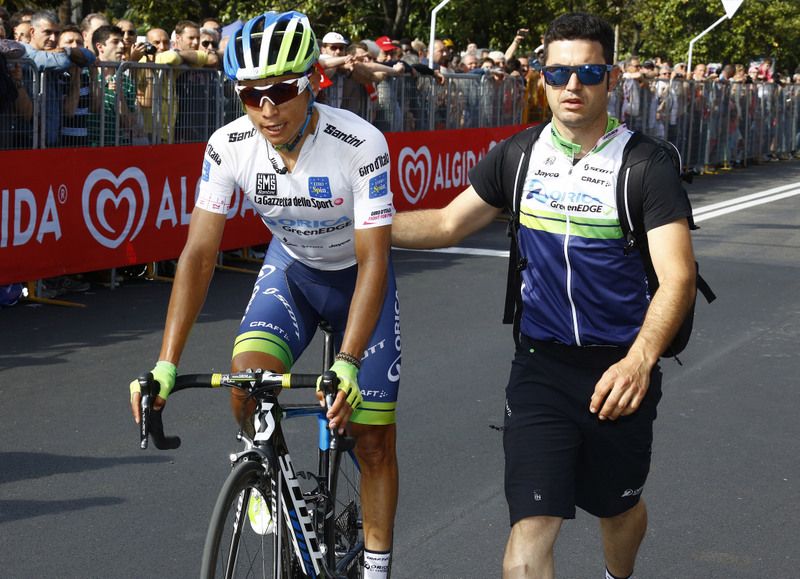 Esteban Chaves is now second on GC