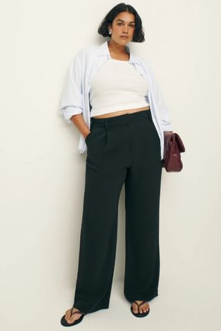 Reformation Alex Mid Rise Pant