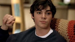 Walter White Jr. (RJ Mitte) shares his opinion while participating in his father's intervention on Breaking Bad.