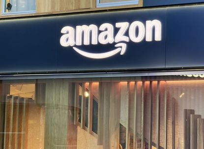 Amazon store is seen at Promenade Street in Davos, Switzerland