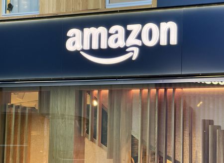 Amazon store is seen at Promenade Street in Davos, Switzerland 