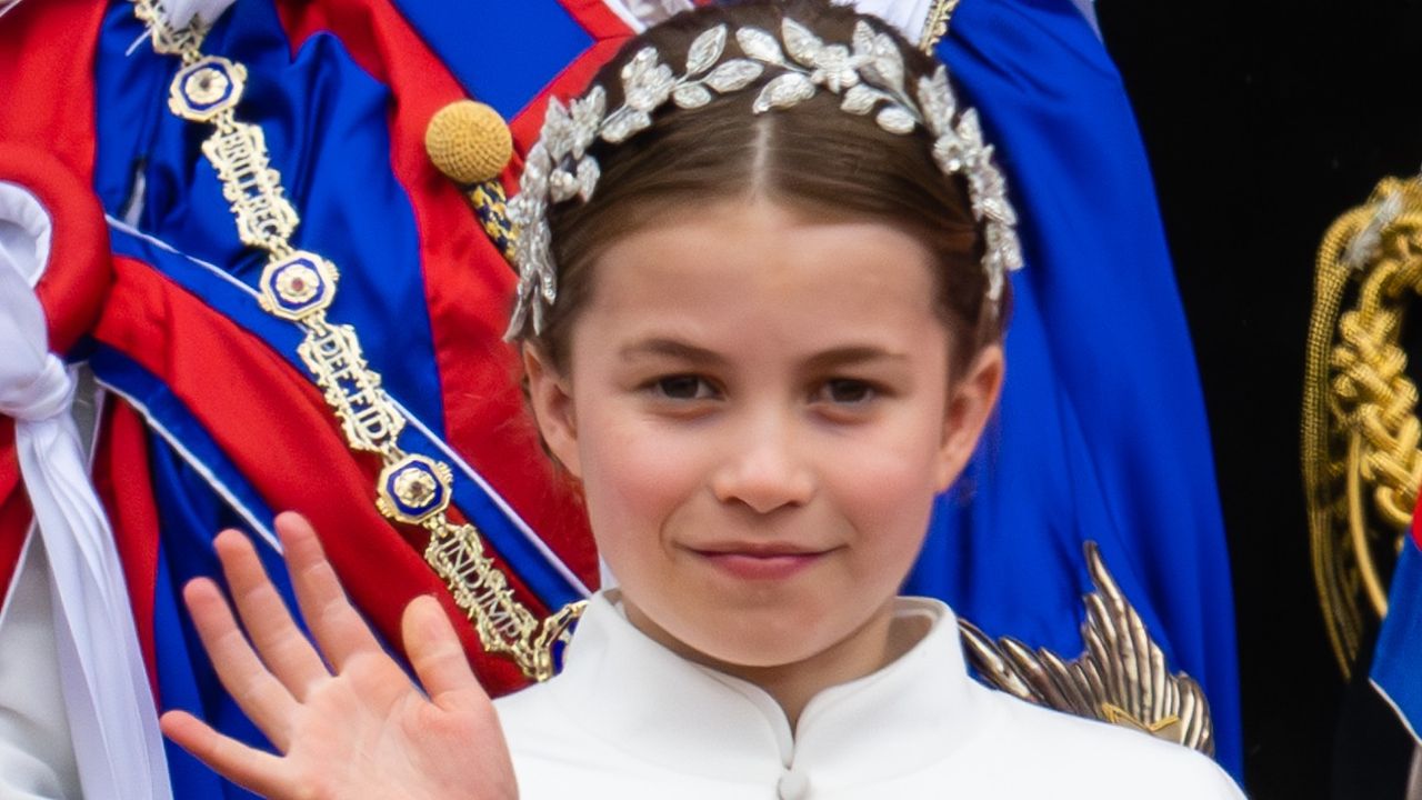 Princess Charlotte at the Coronation